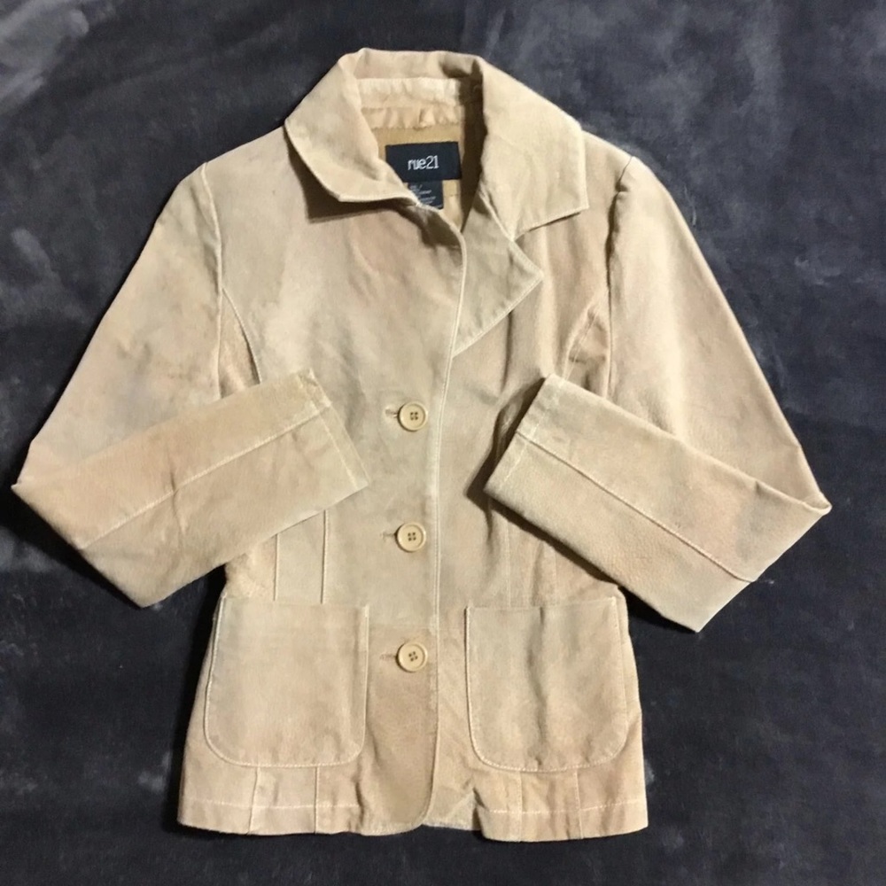 RUE 21 Leather Jacket